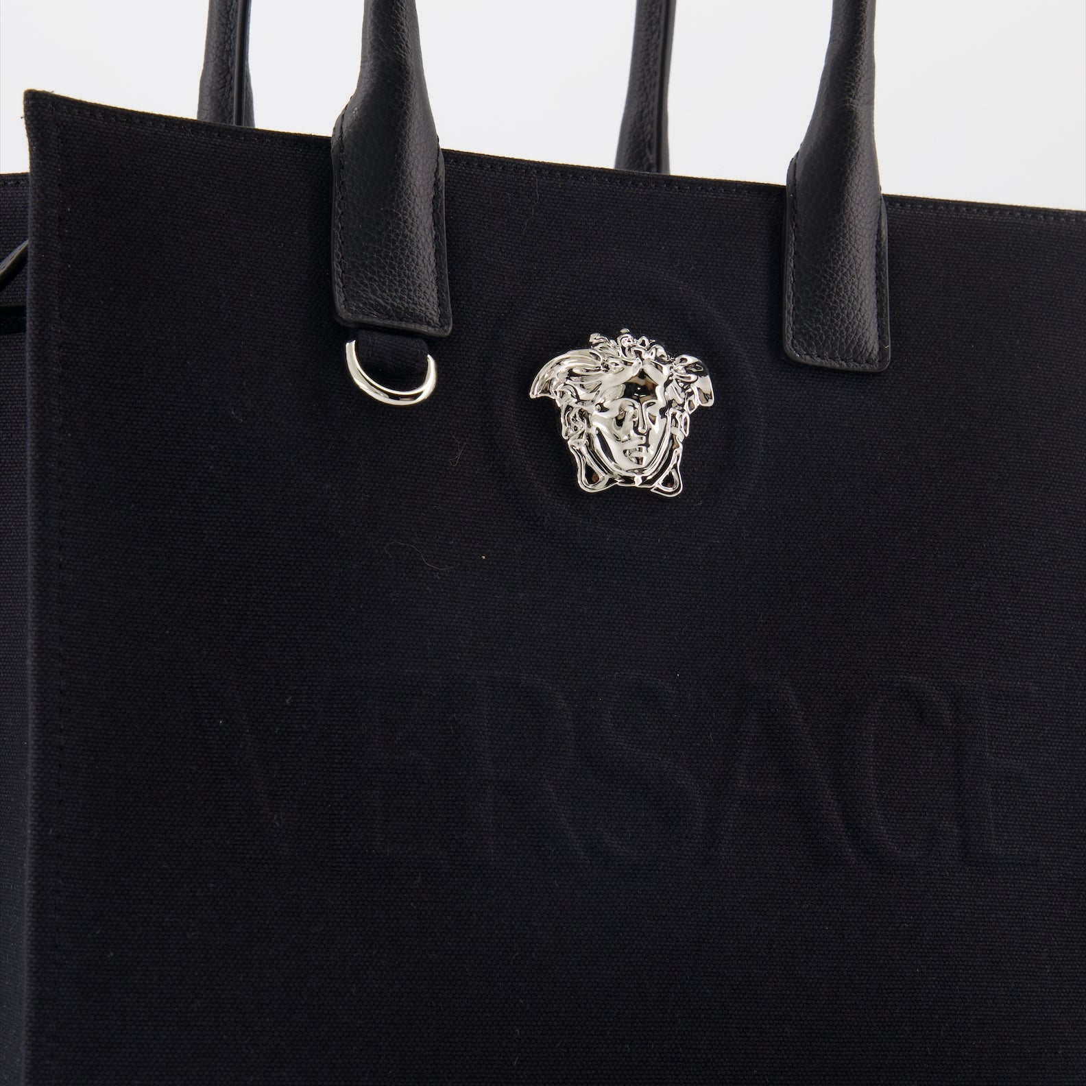 Sacs cabas Petit sac cabas La Medusa Versace Noir Femme
