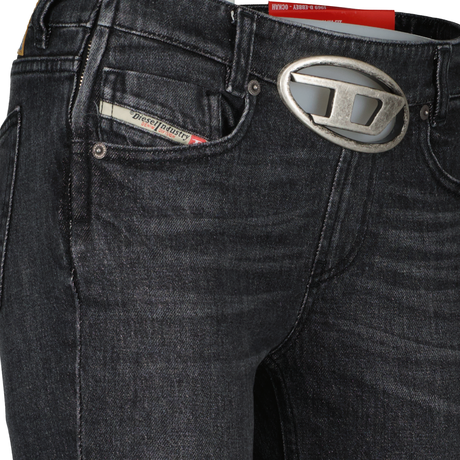 Calças Jeans 1969 D-Ebbey-S2 Diesel Preto Femme