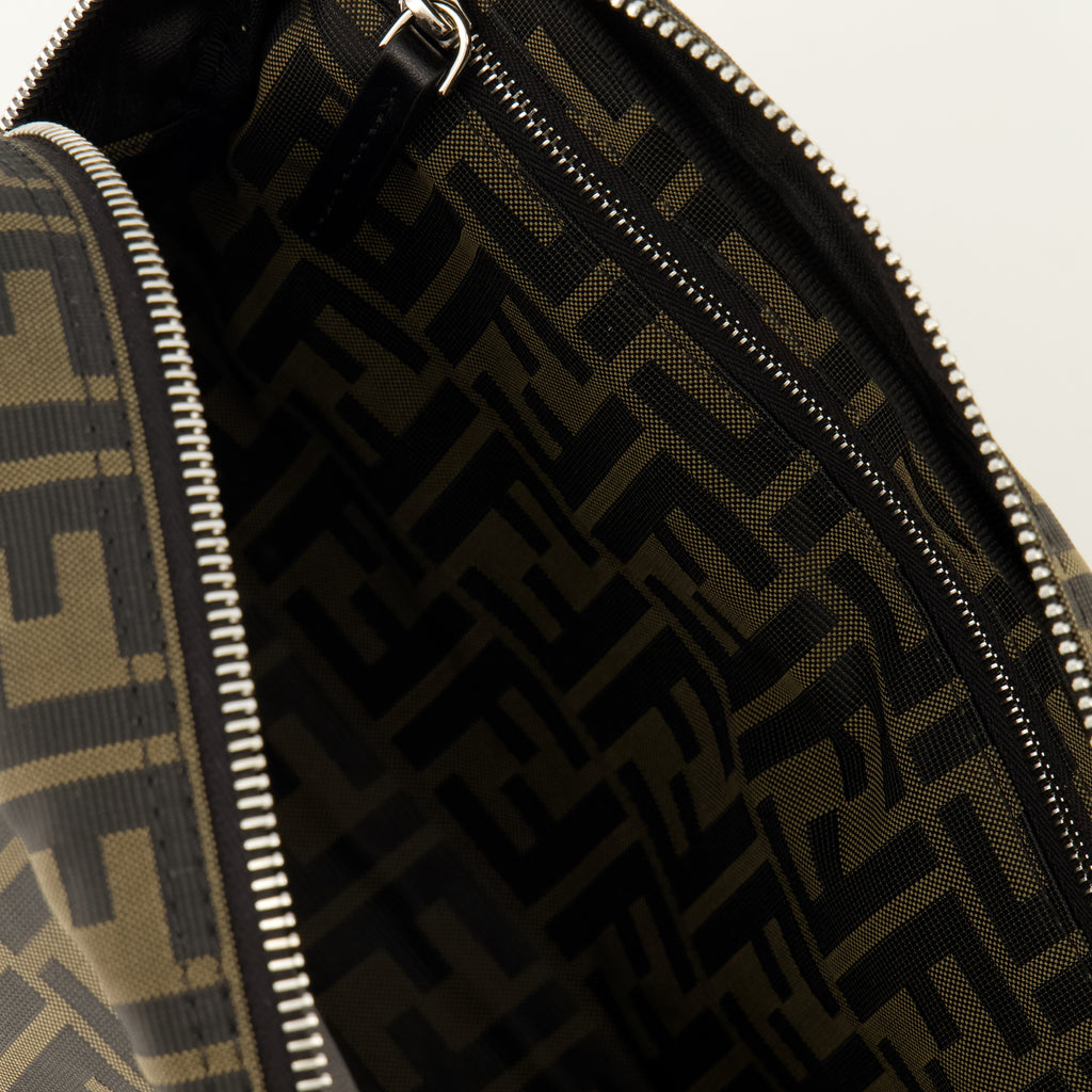 Pochettes Mittelgroße Kosmetiktasche Fendi Marron Unisexe