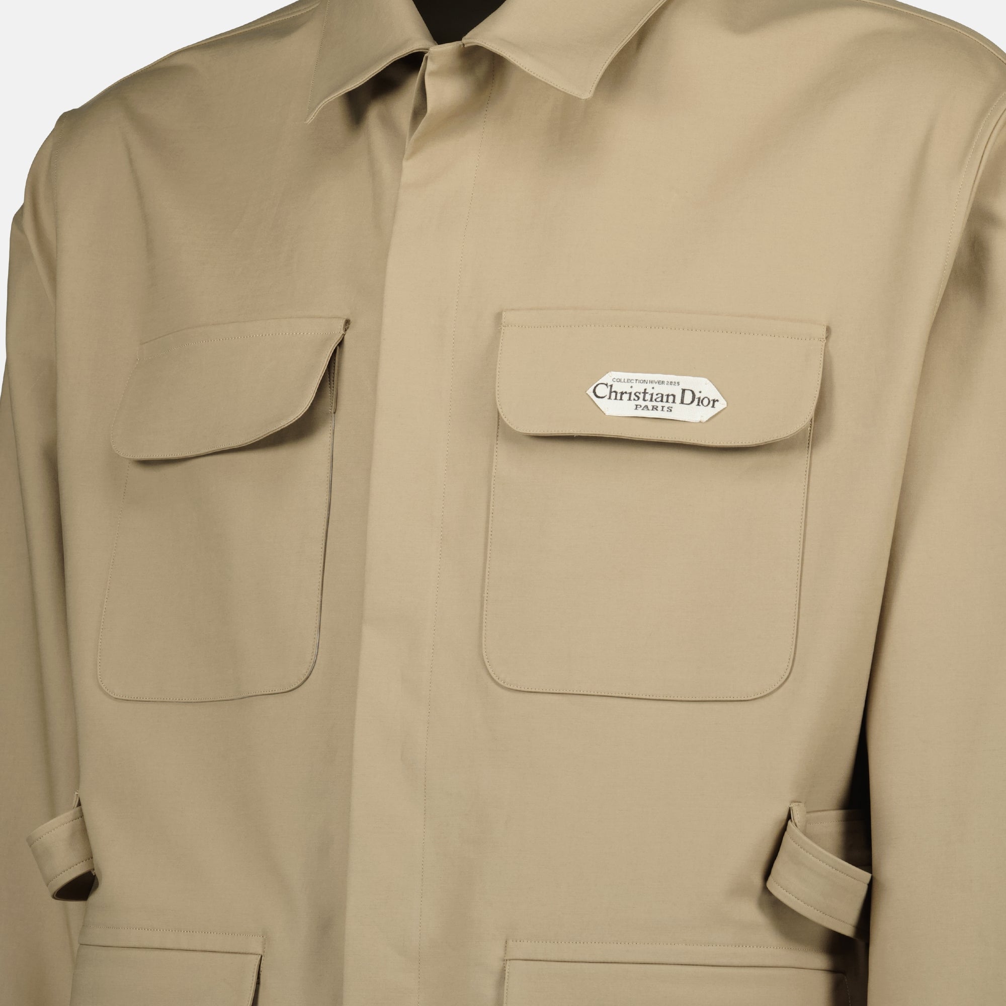Vestes Veste en satin Dior Beige Homme