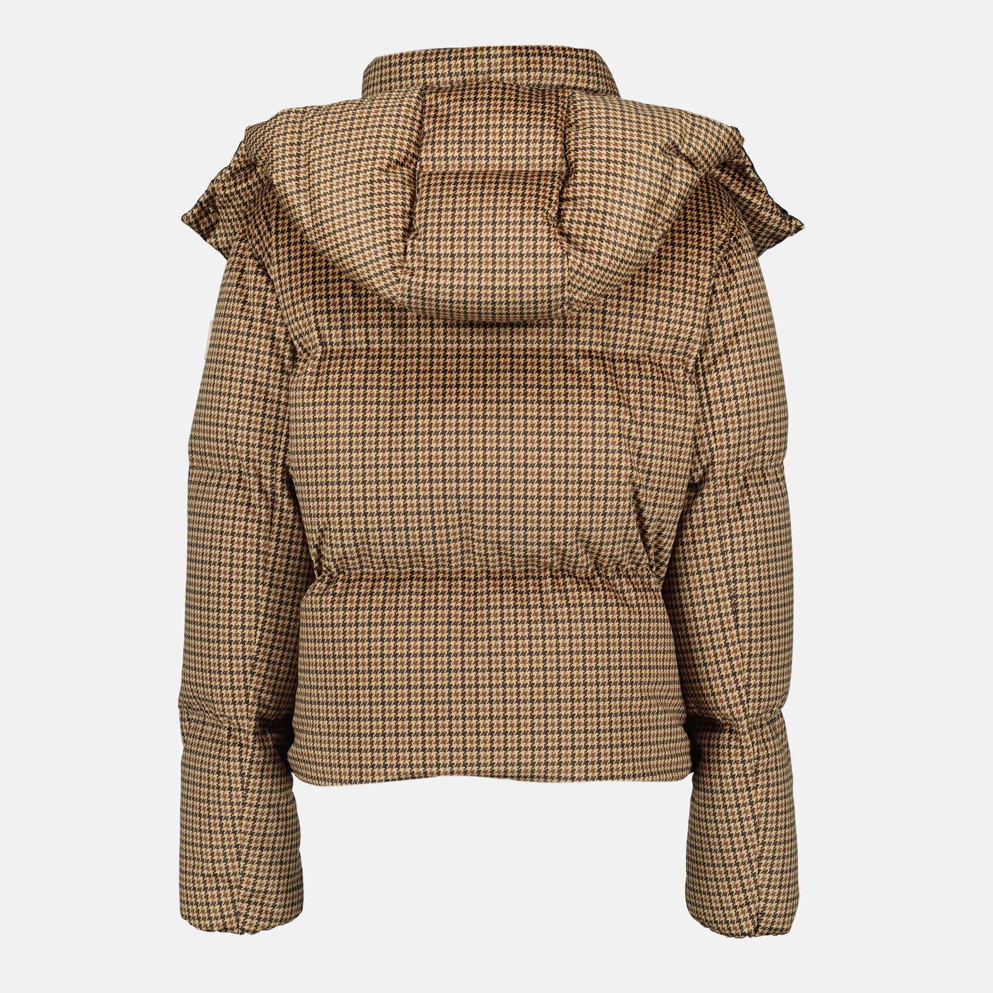 Image de l'article Doudoune Quierzy à carreaux de la marque Moncler pour Femme - Saison Automne-Hiver 2025 - Vue de Dos