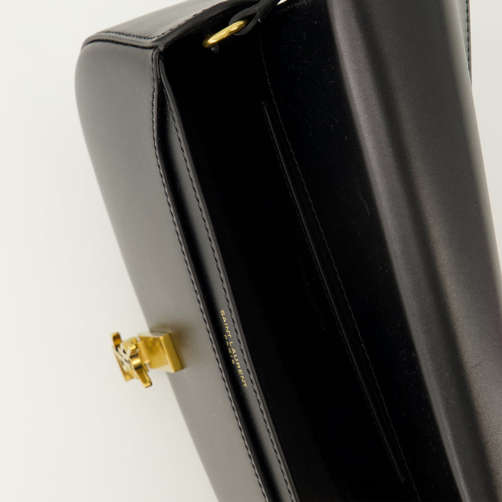 Image de l'article Mini sac Voltaire noir de la marque Saint Laurent pour Femme - Saison Printemps-Été 2026 - Vue détaillée_3