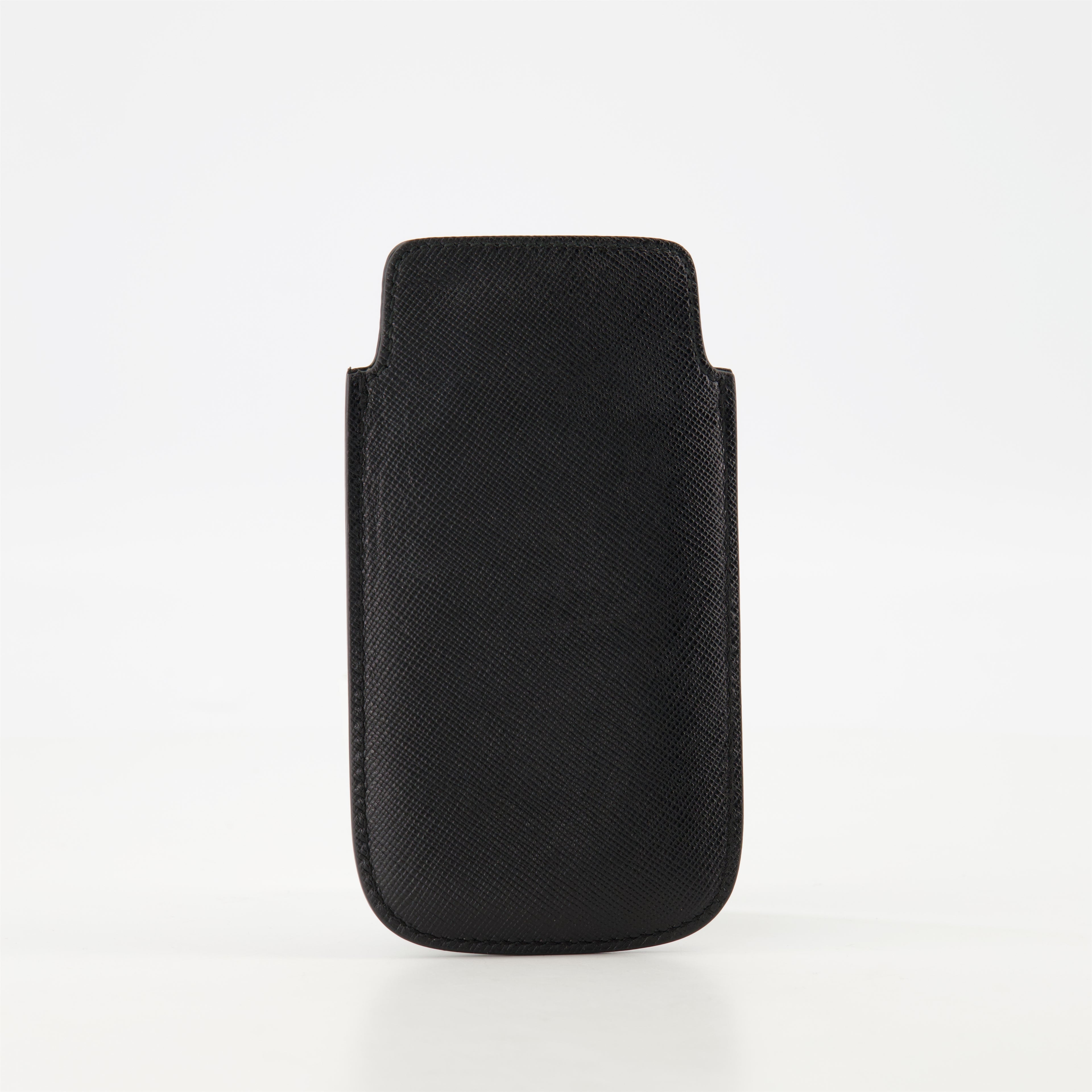 Lifestyle Étui en cuir Saffiano Prada Schwarz Unisex