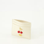 Petite maroquinerie Cartera Beige Cherryfic Valentino Garavani Beige Femme