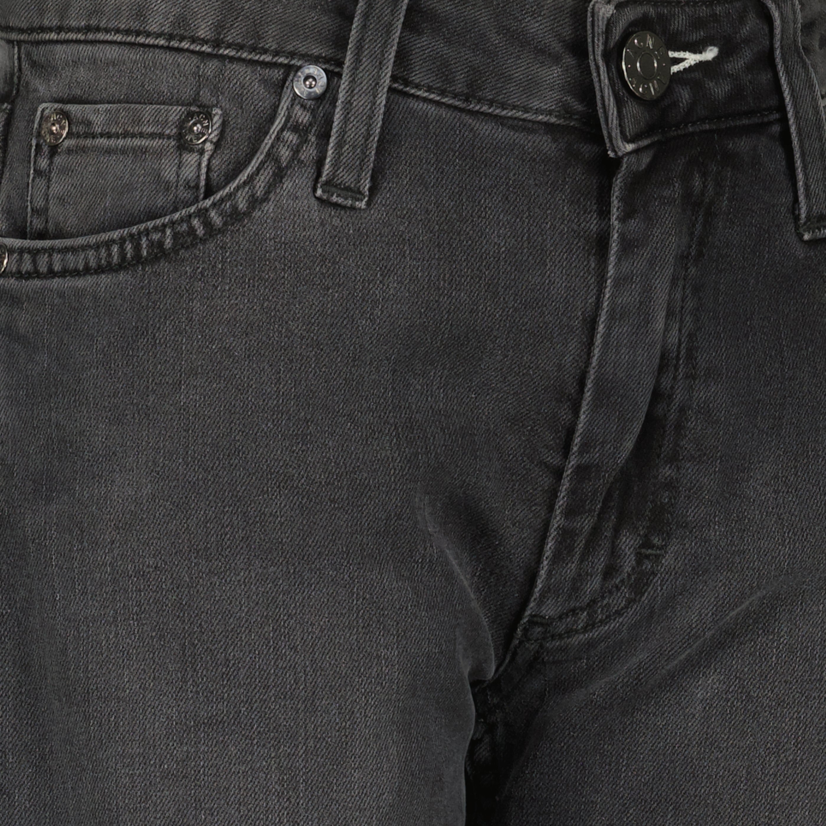 여성용 Acne Jeans의 회색 슬림 진 이미지 - 2011 가을-겨울 시즌 - 상세 보기_1