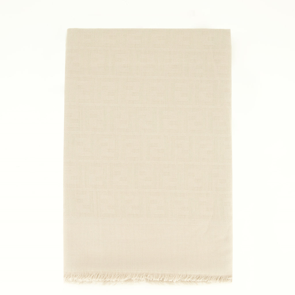 Écharpes, foulards et gants FF Beige Shawl Fendi Beige Femme
