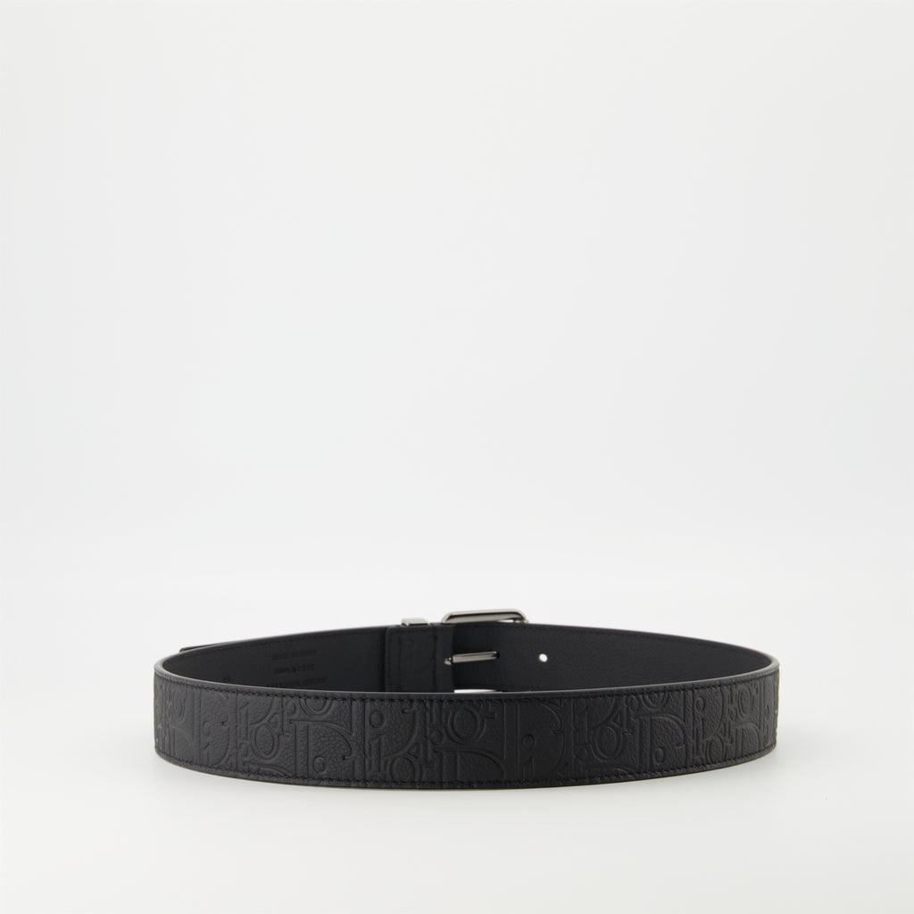 Ceintures Ceinture Dior Gravity Dior Noir Homme