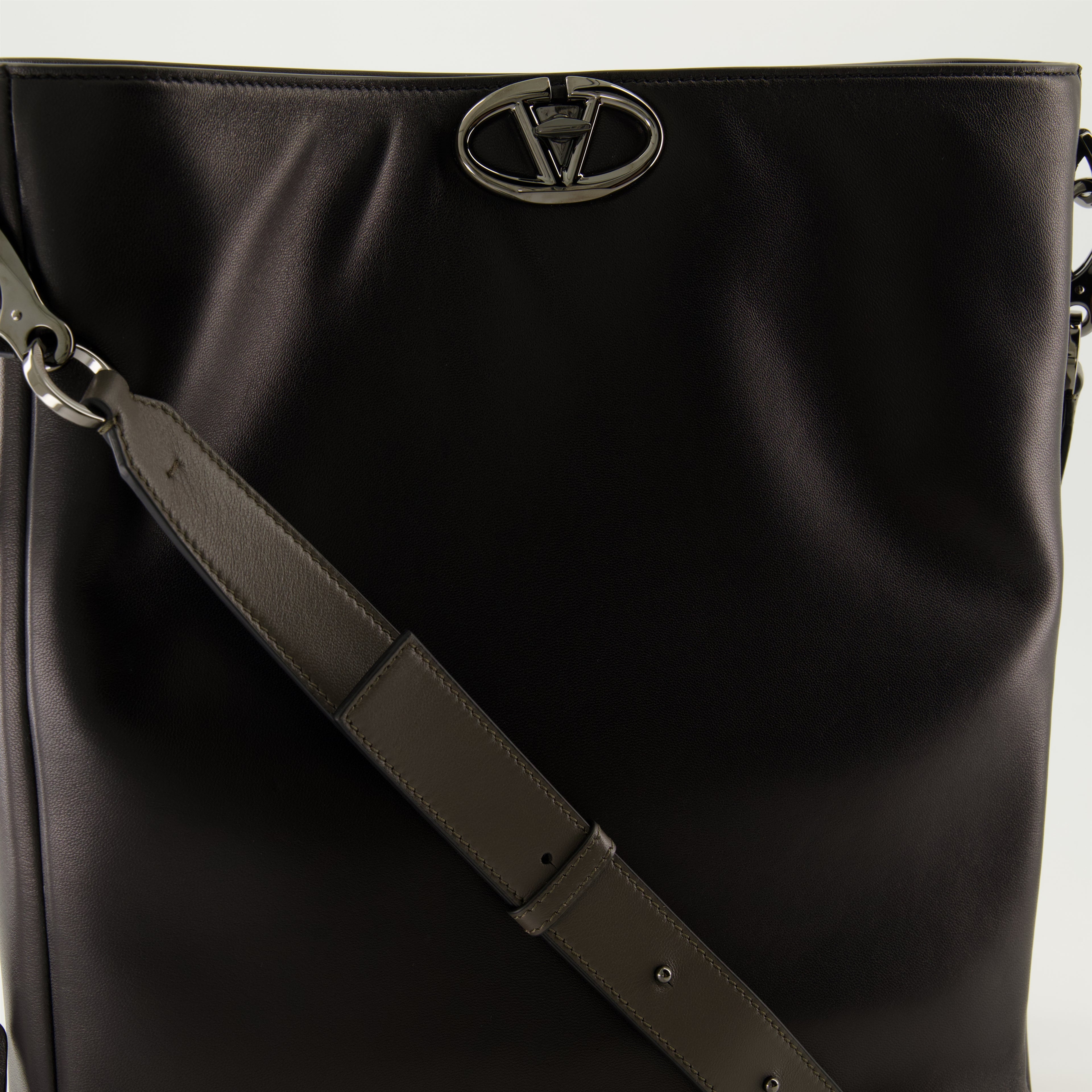 Sacs cabas Sac cabas VLogo Locker Valentino Garavani Noir Homme