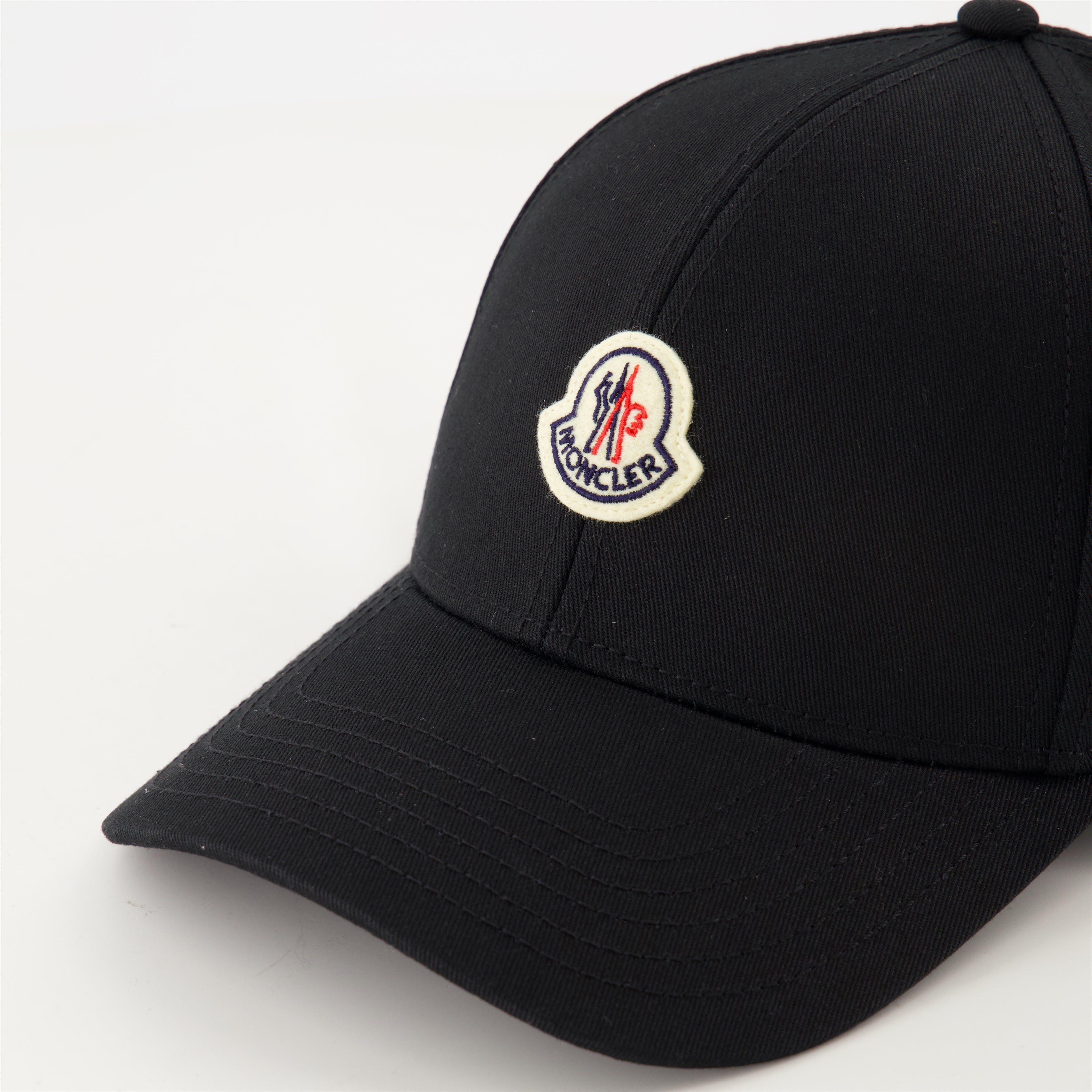 Chapéus, bonés e gorros Boné com Logo Moncler Preto Homme