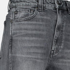 Imagen de los Jeans Delina de Khaite en denim gris para Mujer - Temporada Primavera-Verano 2026 - Vista Detallada_1