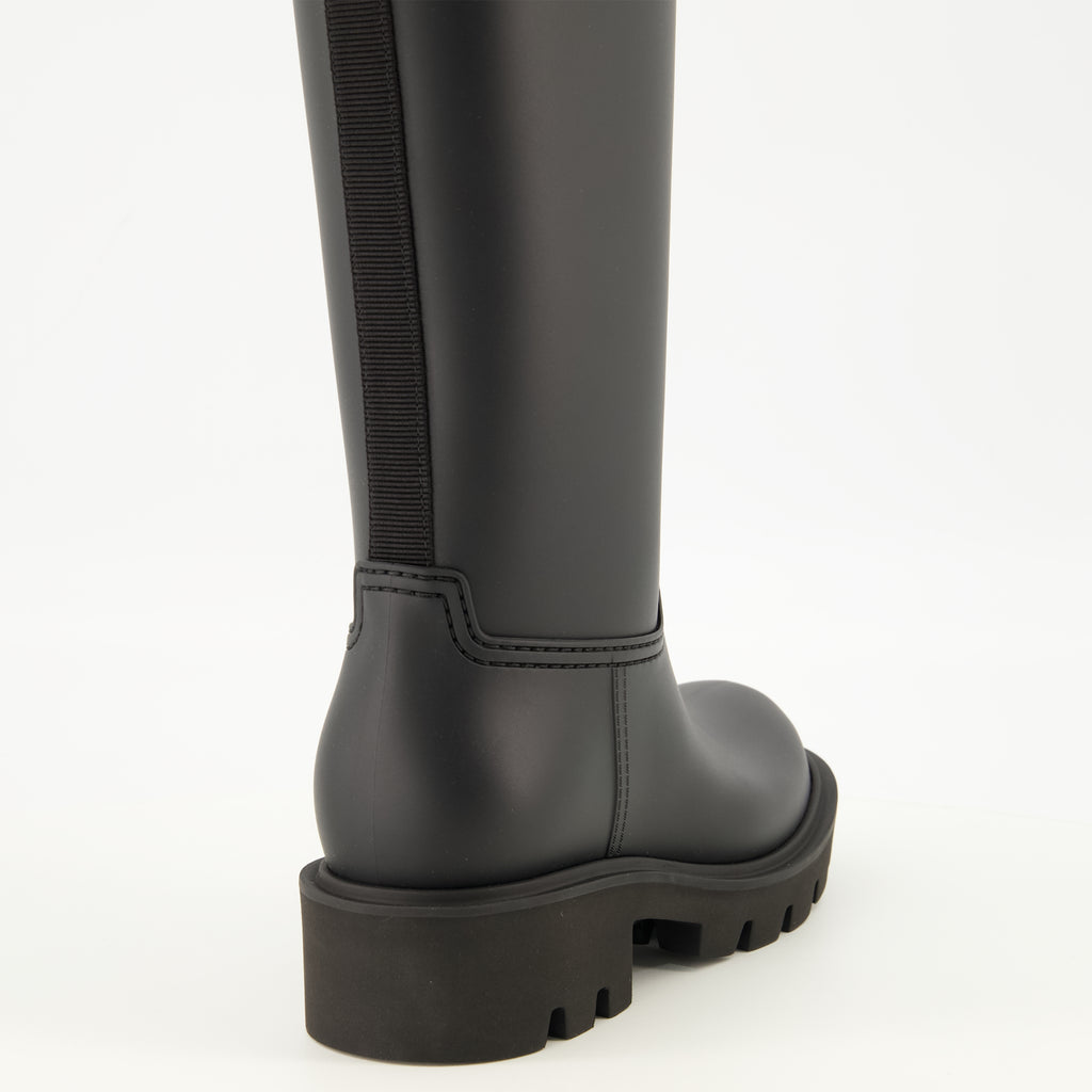 Bottes Botas Negras Kickstream Moncler Noir Femme