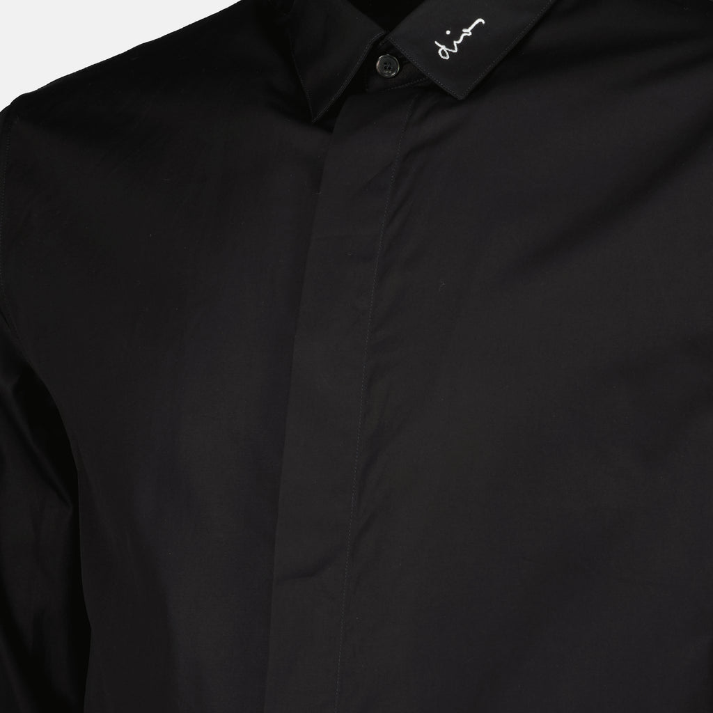 シャツ Chemise brodée Dior 黒 Homme
