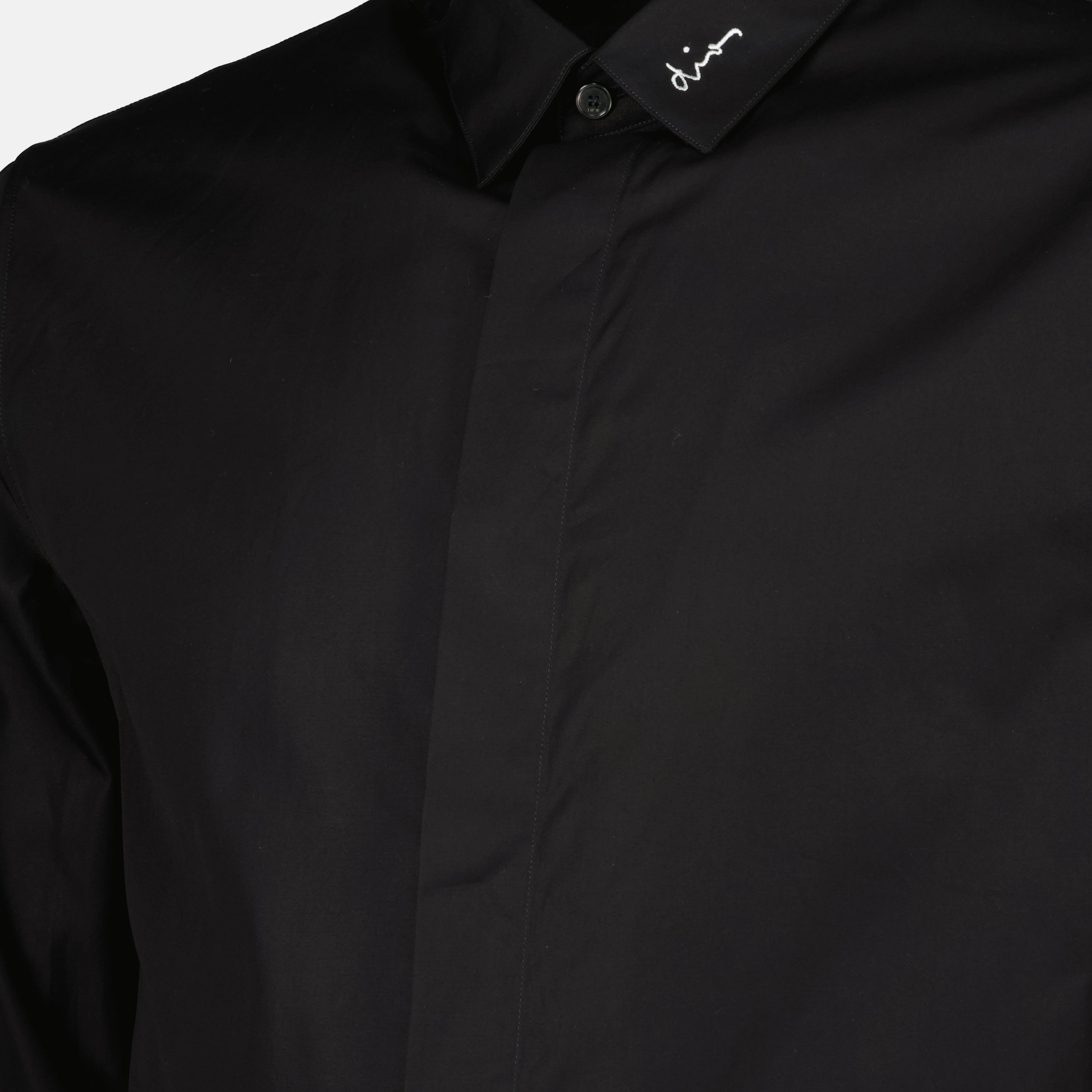 シャツ Chemise brodée Dior 黒 Homme