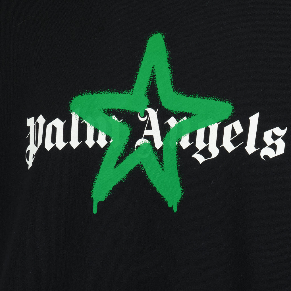 Sweatshirts Sweatshirt à logo Palm Angels Noir Homme