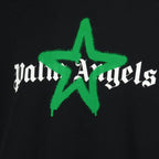 Sweatshirts Logo Sweatshirt Palm Angels Schwarz Homme