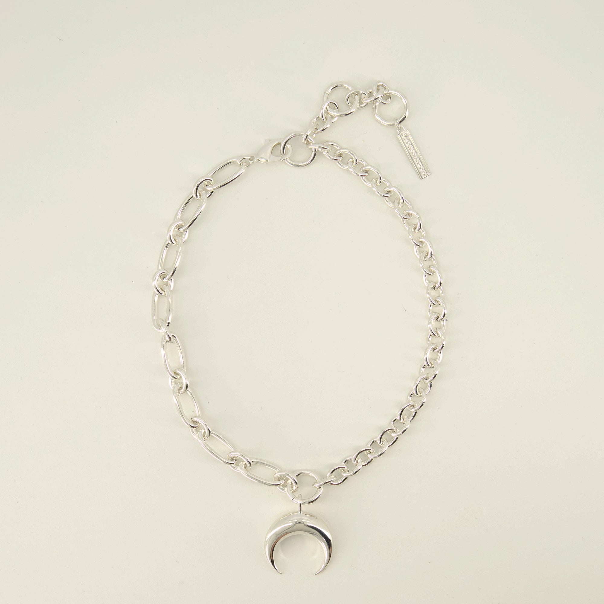 Bijoux Collana Silver Moon Marine Serre Argenté Unisexe
