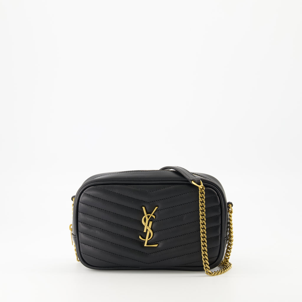 Umhängetaschen Sac Lou Saint Laurent Schwarz Femme