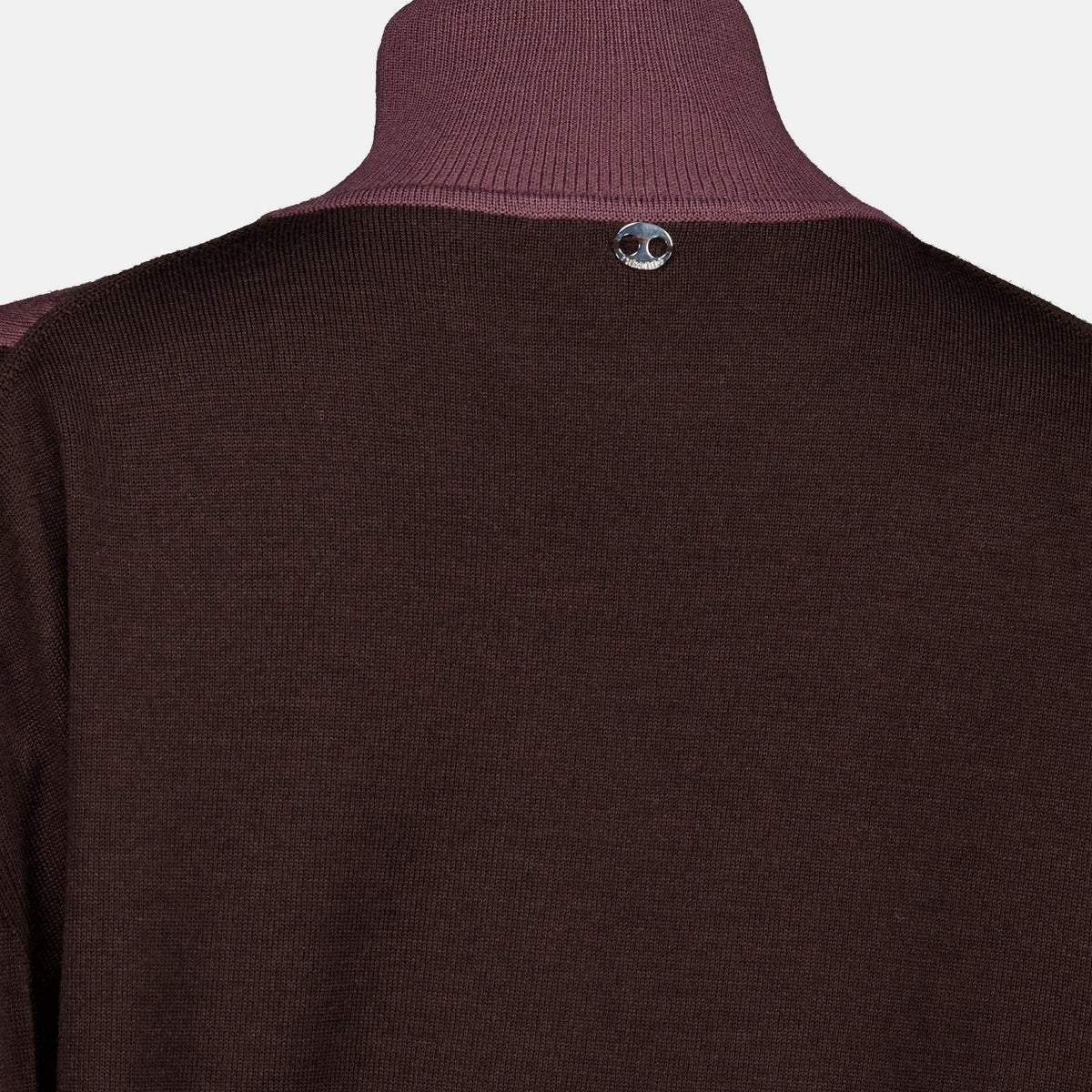 Maille Pull en maile bicolore Rabanne Marron Femme