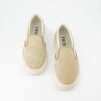Tênis Baskets Slip-On B101 Dior Bege Homme
