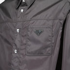 Hemden Chemise en Re-Nylon Prada Grau Homme