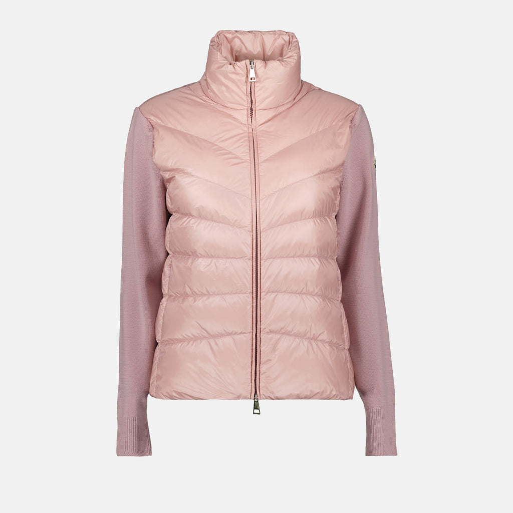 재킷 Veste bi-matière Moncler 분홍색 Femme