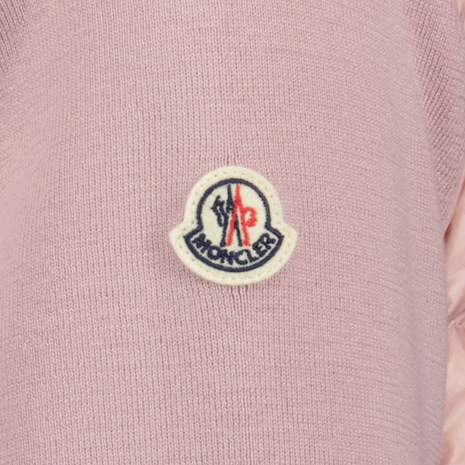 재킷 Veste bi-matière Moncler 분홍색 Femme