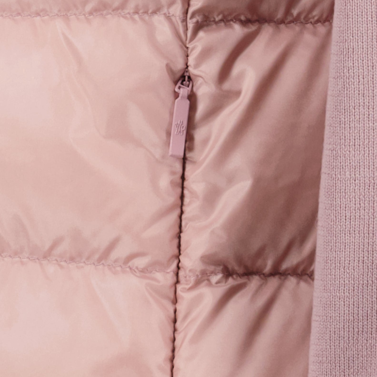 재킷 Veste bi-matière Moncler 분홍색 Femme
