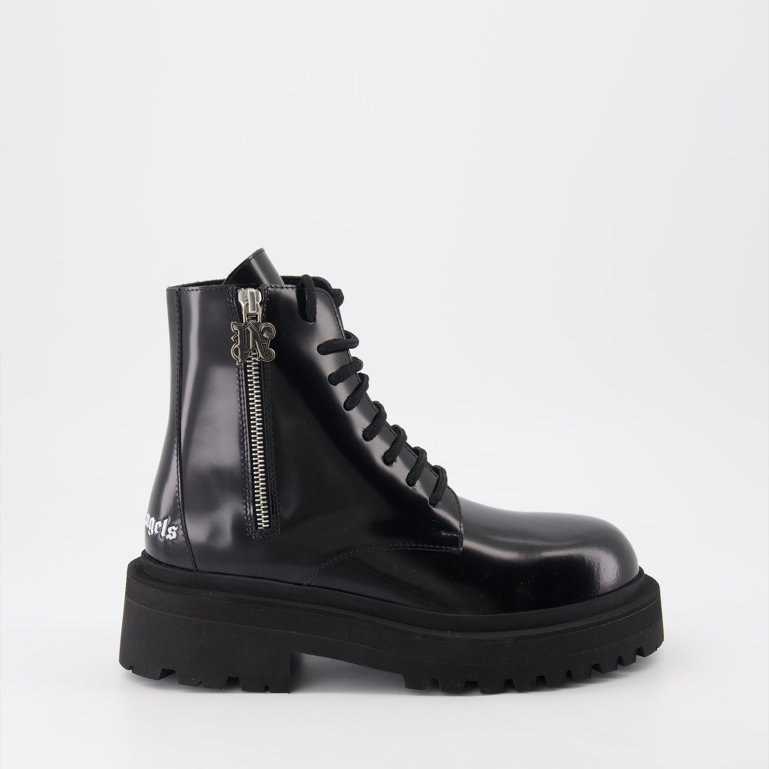Bottines Bottines Combat Palm Angels Noir Femme