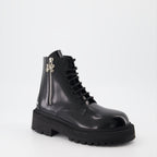 Bottines Bottines Combat Palm Angels Noir Femme