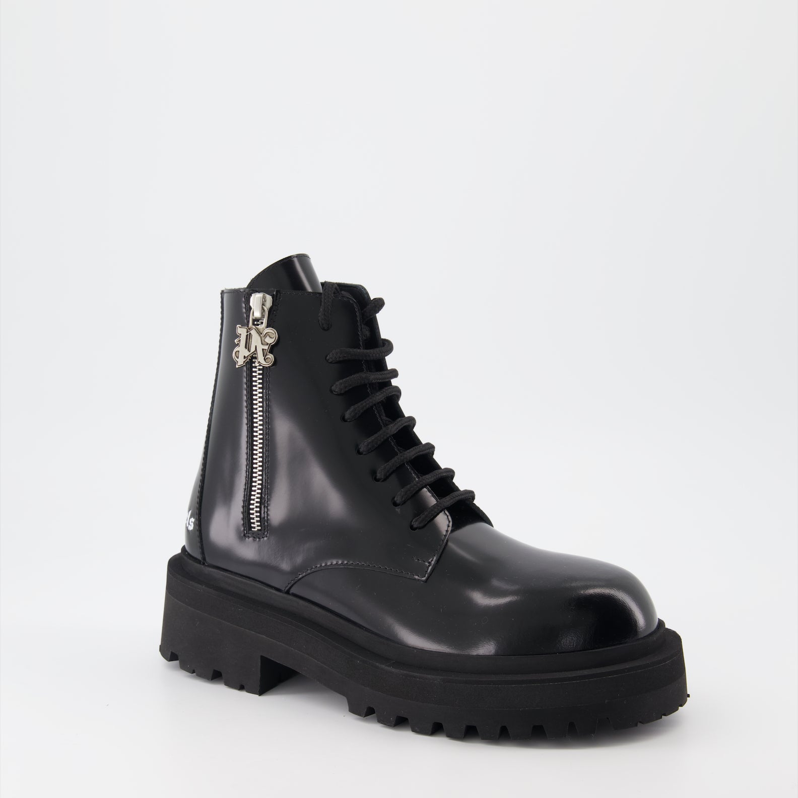 Bottines Bottines Combat Palm Angels Noir Femme