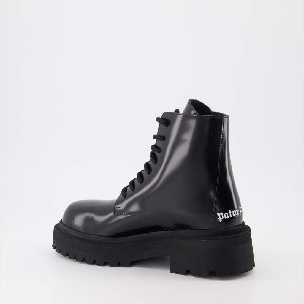 Bottines Bottines Combat Palm Angels Noir Femme