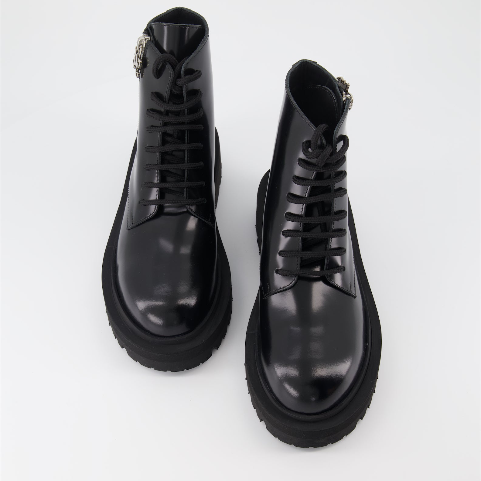 Bottines Bottines Combat Palm Angels Noir Femme