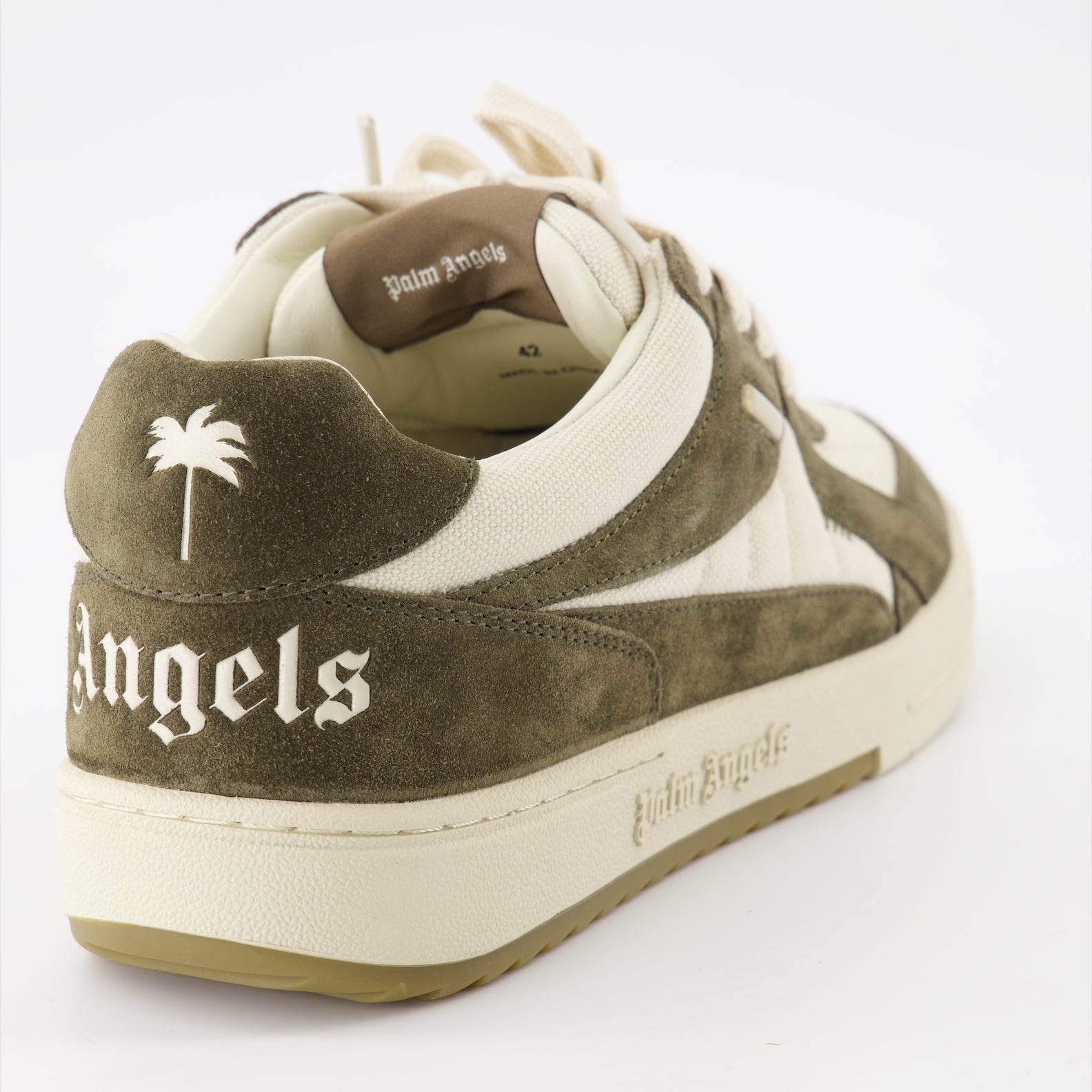 Sneaker Baskets Palm University Palm Angels Verde Homme