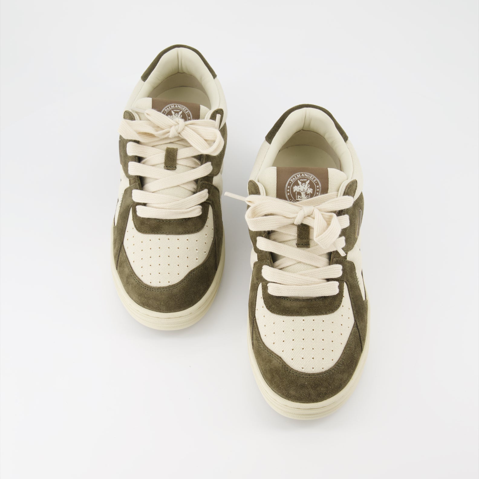 Sneaker Baskets Palm University Palm Angels Verde Homme