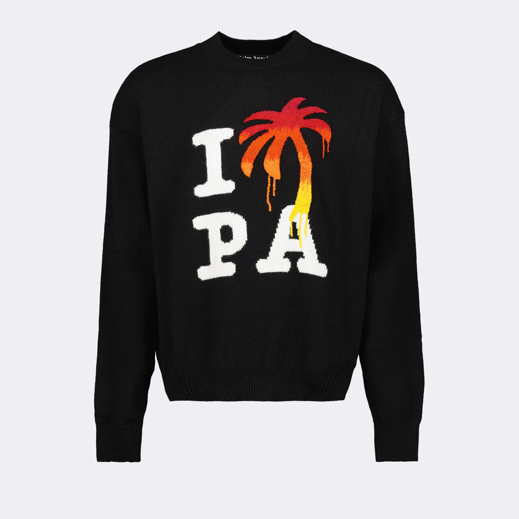 Sweatshirts I love PA Sweater Palm Angels Black Man