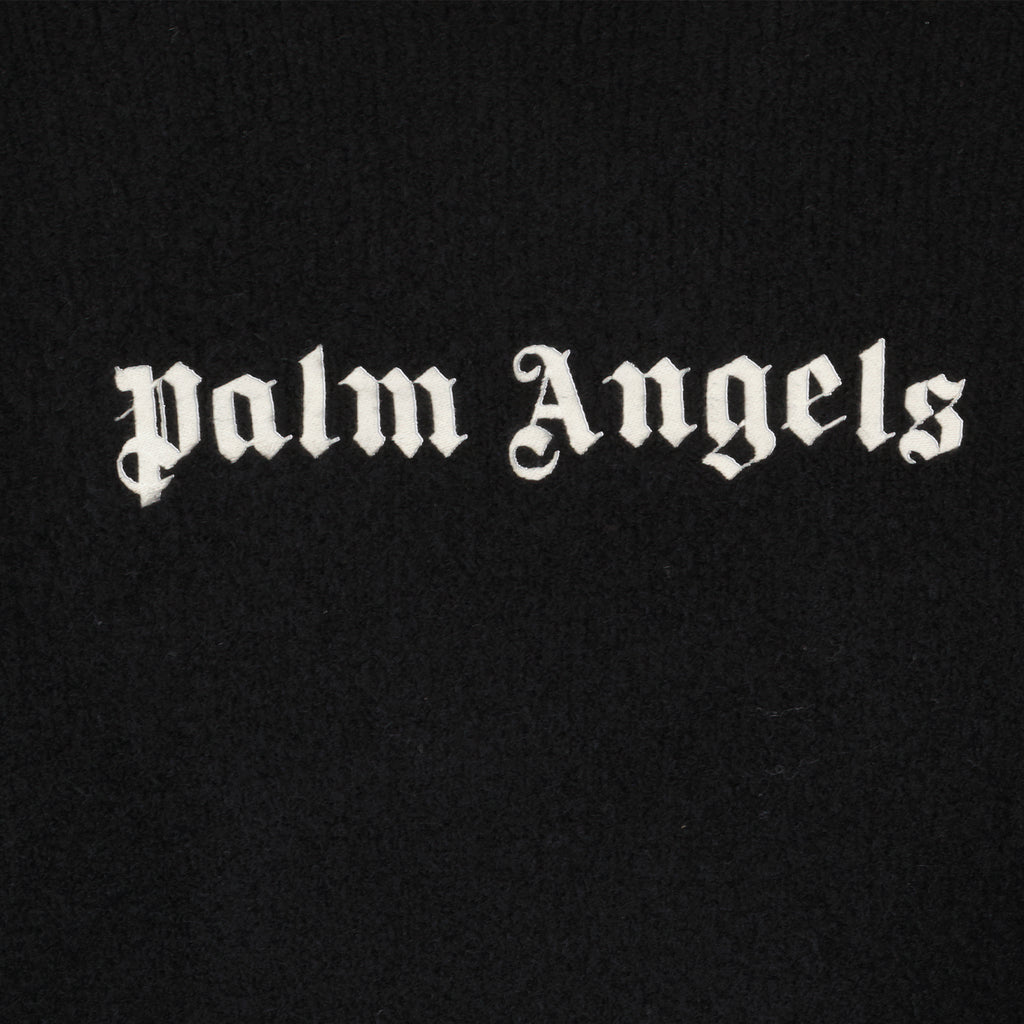 Maille Pull à logo Palm Angels Noir Homme