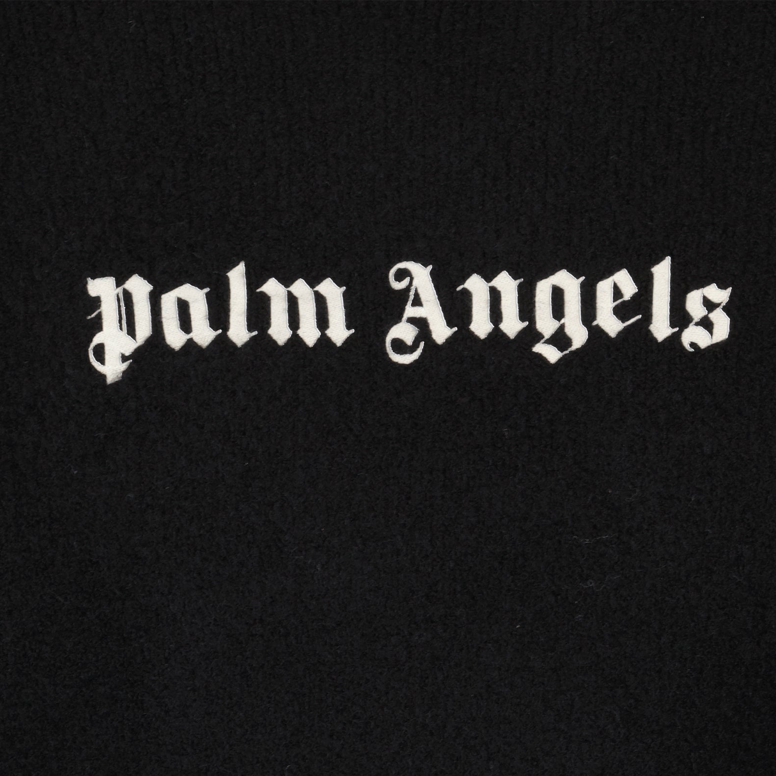 Maille Pull à logo Palm Angels Noir Homme