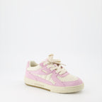 Sneaker Baskets Palm University Palm Angels Rosa Femme