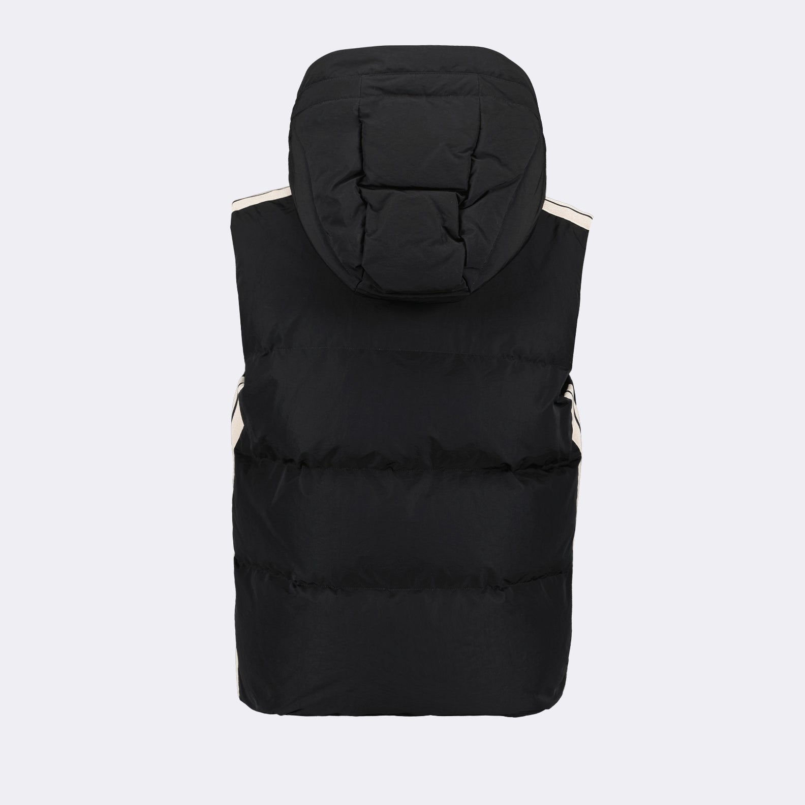 Jackets Sleeveless down jacket Palm Angels Black Homme