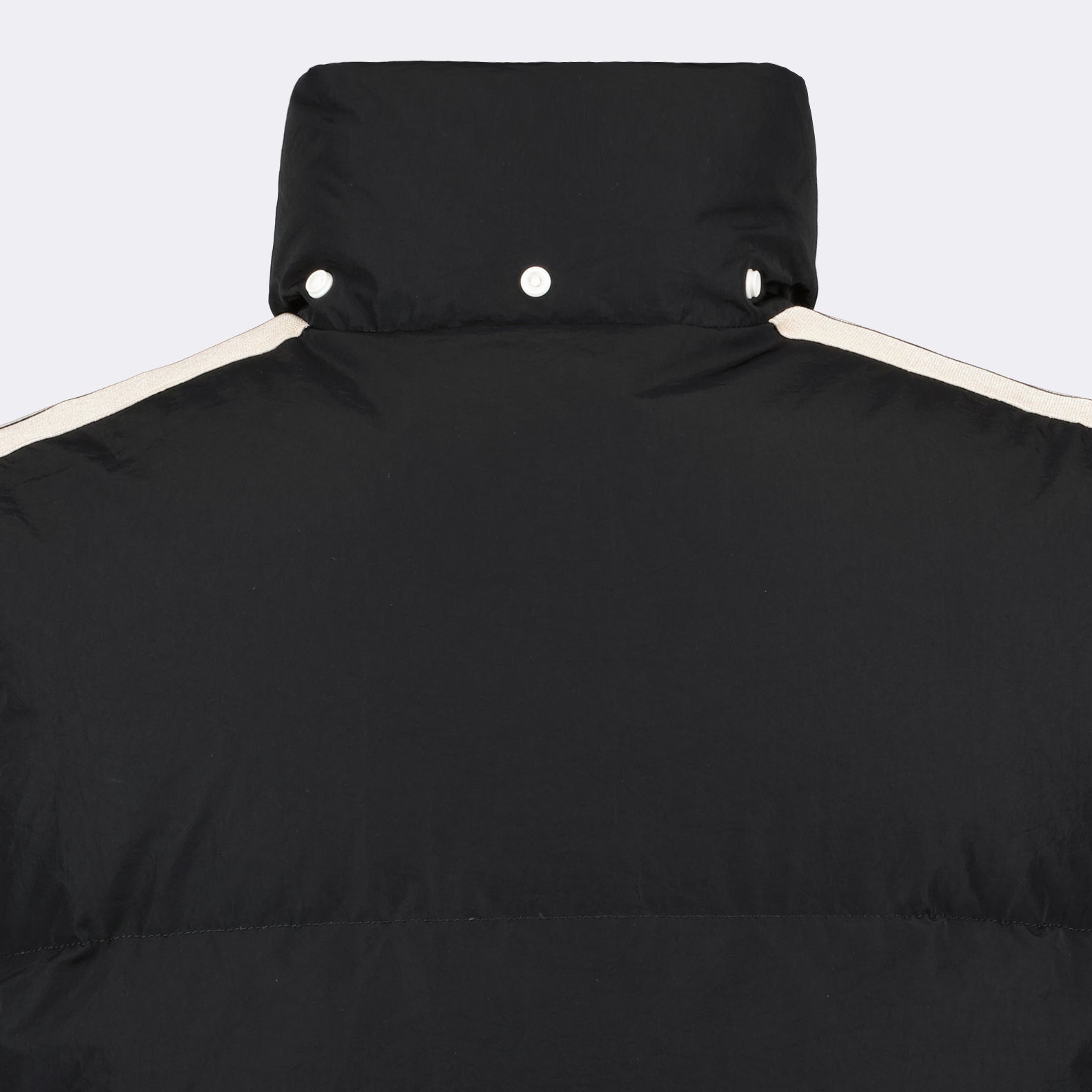 Jackets Sleeveless down jacket Palm Angels Black Homme