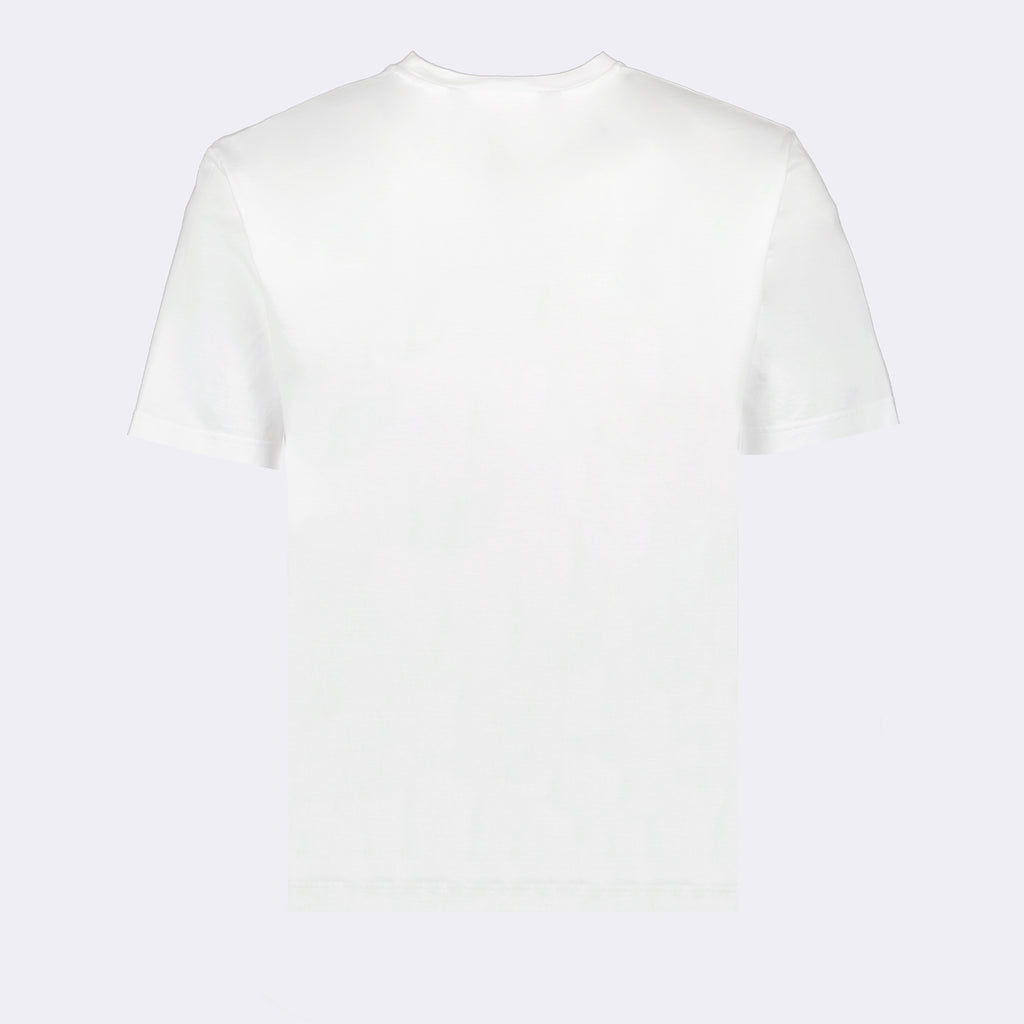 T-shirts T-shirt à logo Palm Angels Blanc Homme