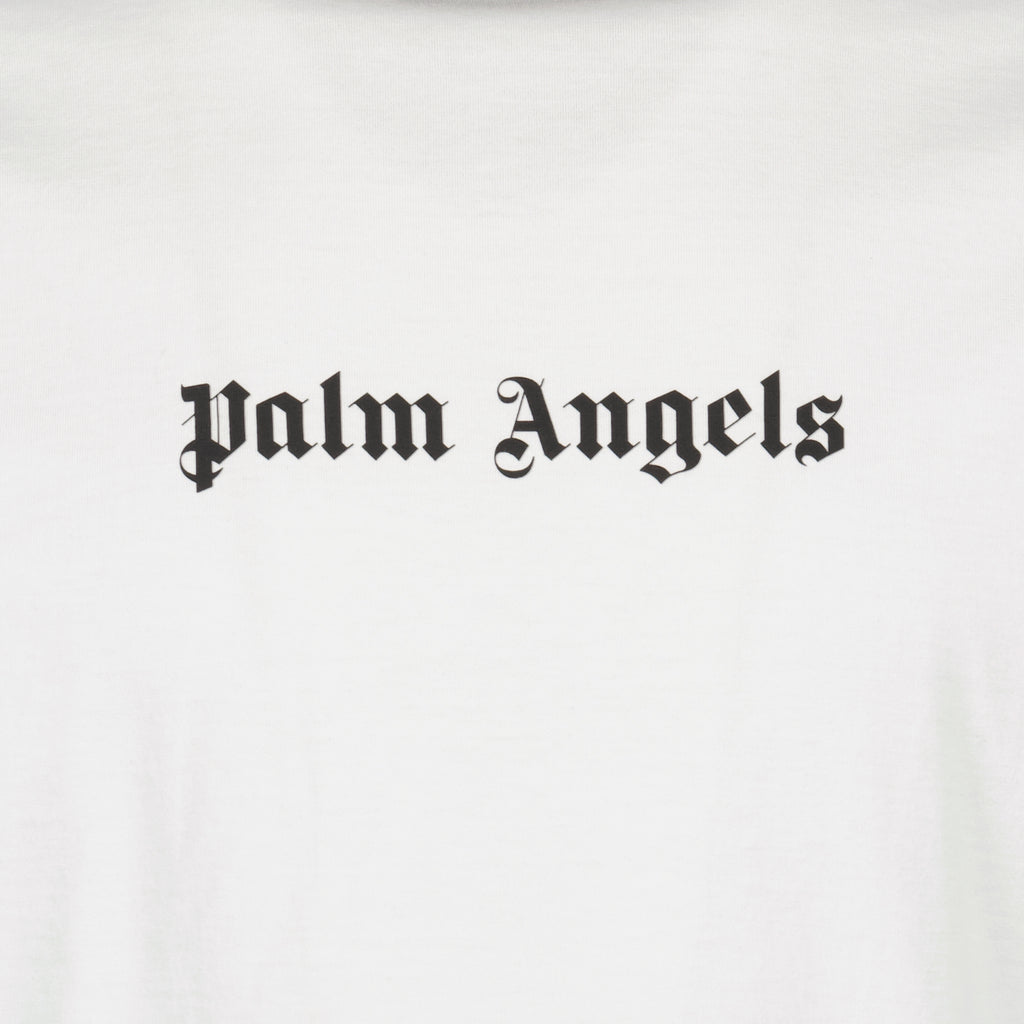 T-shirts T-shirt à logo Palm Angels Blanc Homme