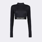 Tops Crop-top à logo Palm Angels Azul Femme