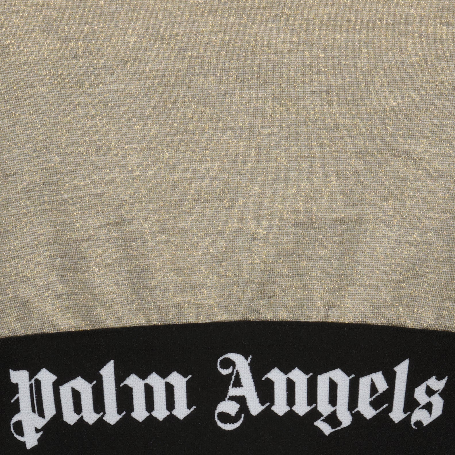 Tops T-Shirt Crop Palm Angels Ouro Femme