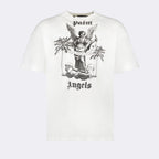 T-Shirts T-shirt University Palm Angels Weiß Homme