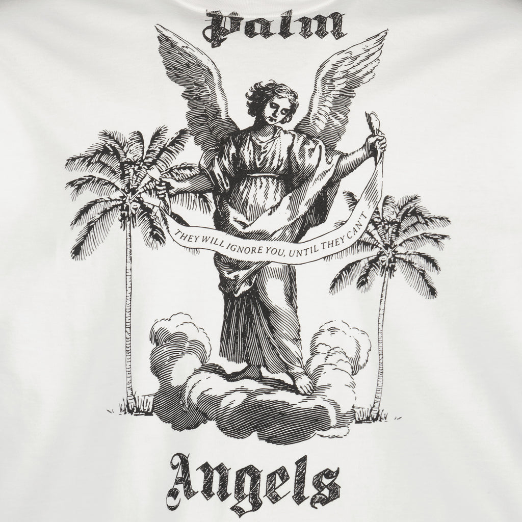 T-Shirts T-shirt University Palm Angels Weiß Homme