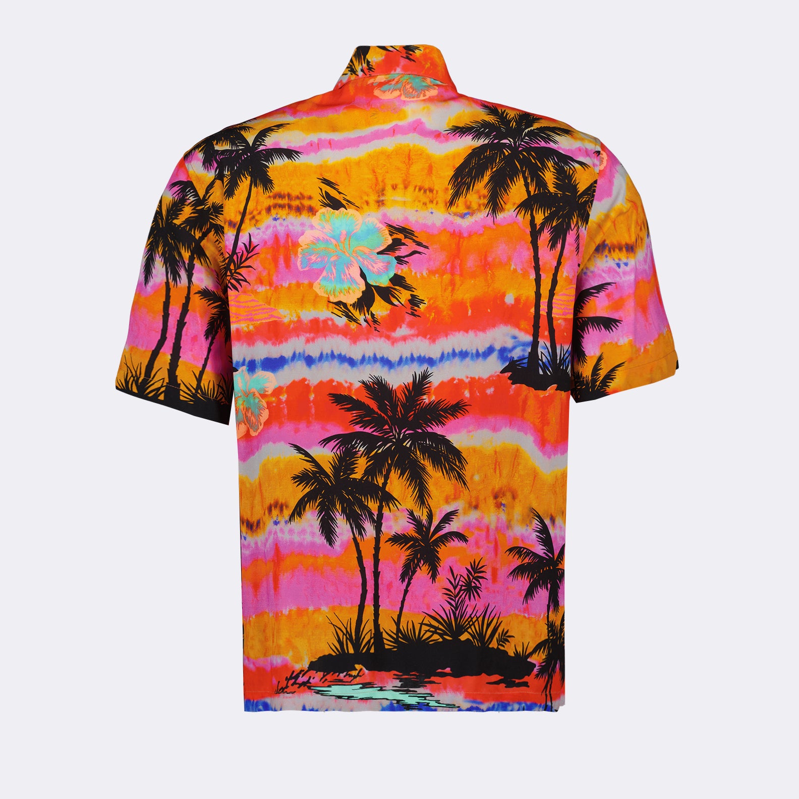 Hemden Chemise Psychedelic Palms Palm Angels Rosa Homme