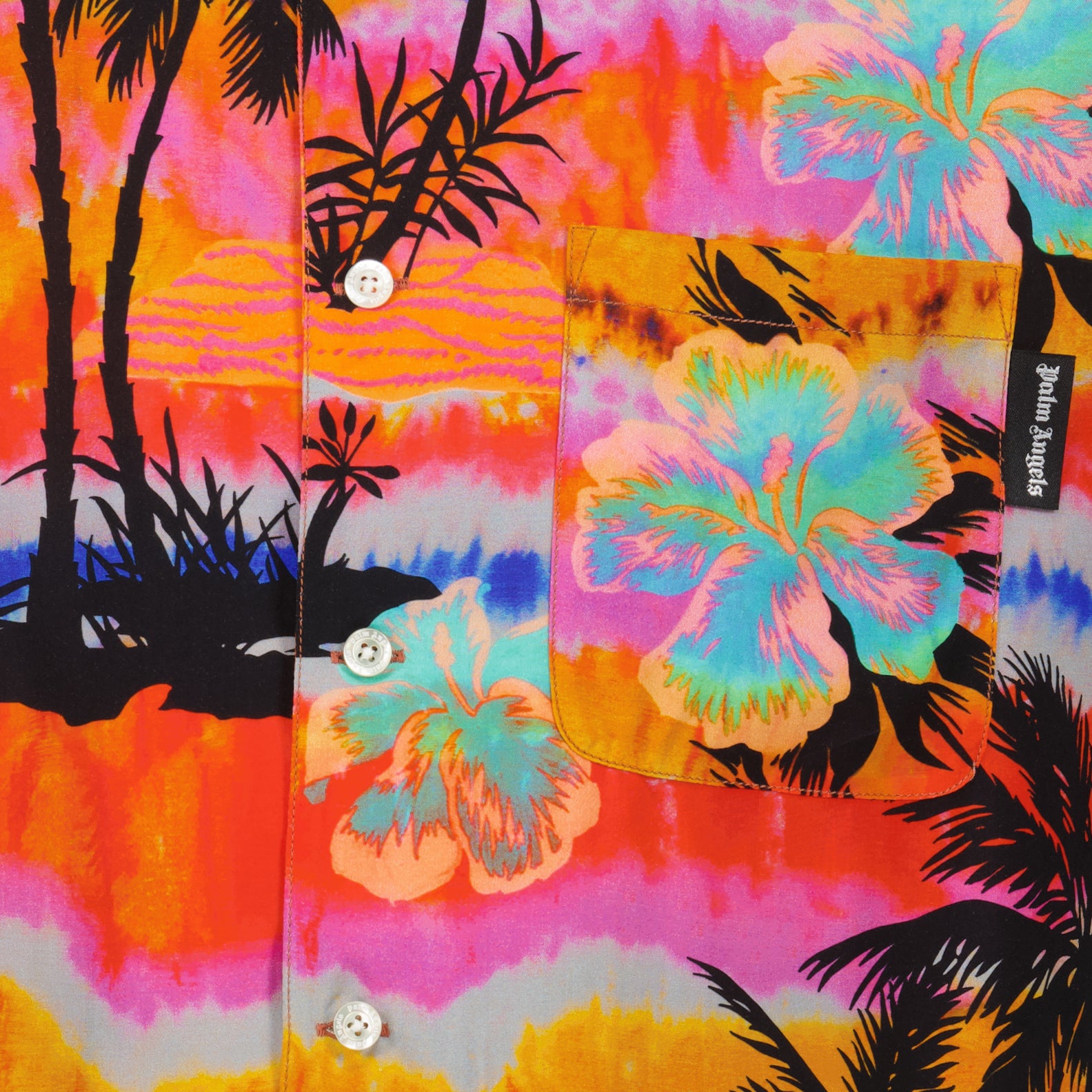 Chemise Psychedelic Palms