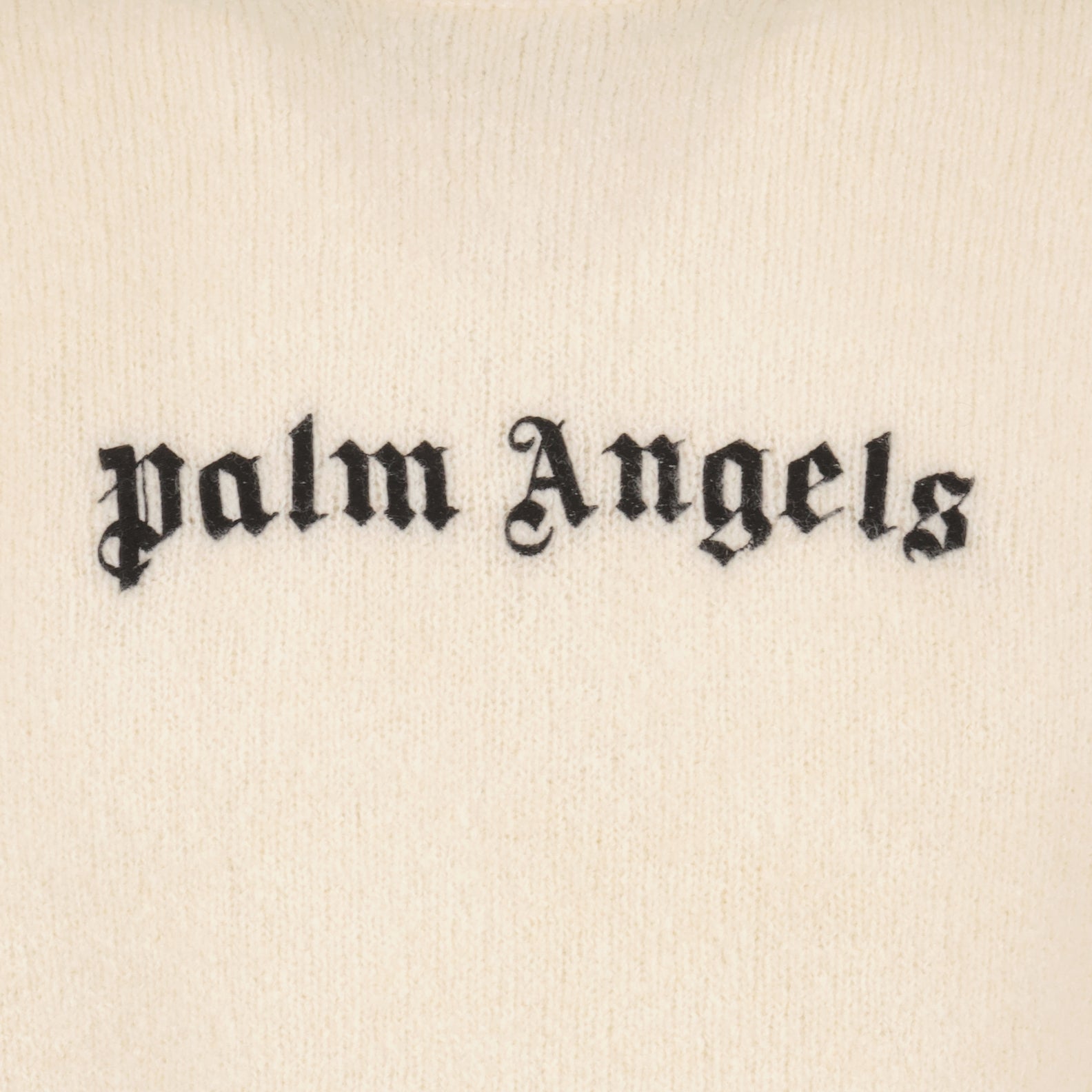 Strickwaren Pull à logo Palm Angels Beige Homme