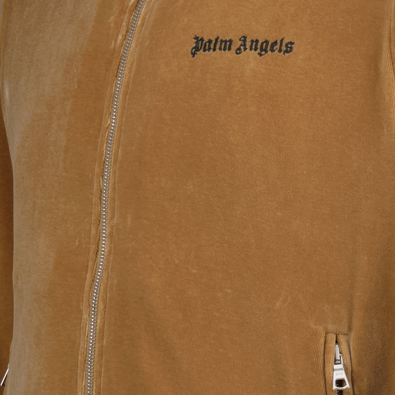 재킷 Veste Track en velours Palm Angels 갈색 Homme